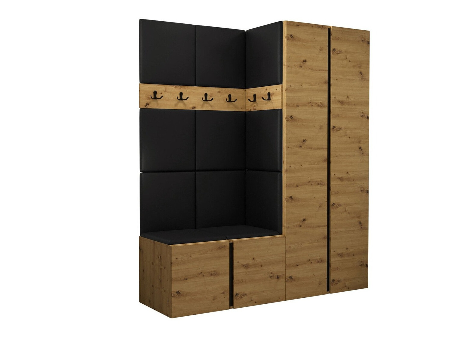 Hallway set Pinis III (Eco-leather Soft 011)