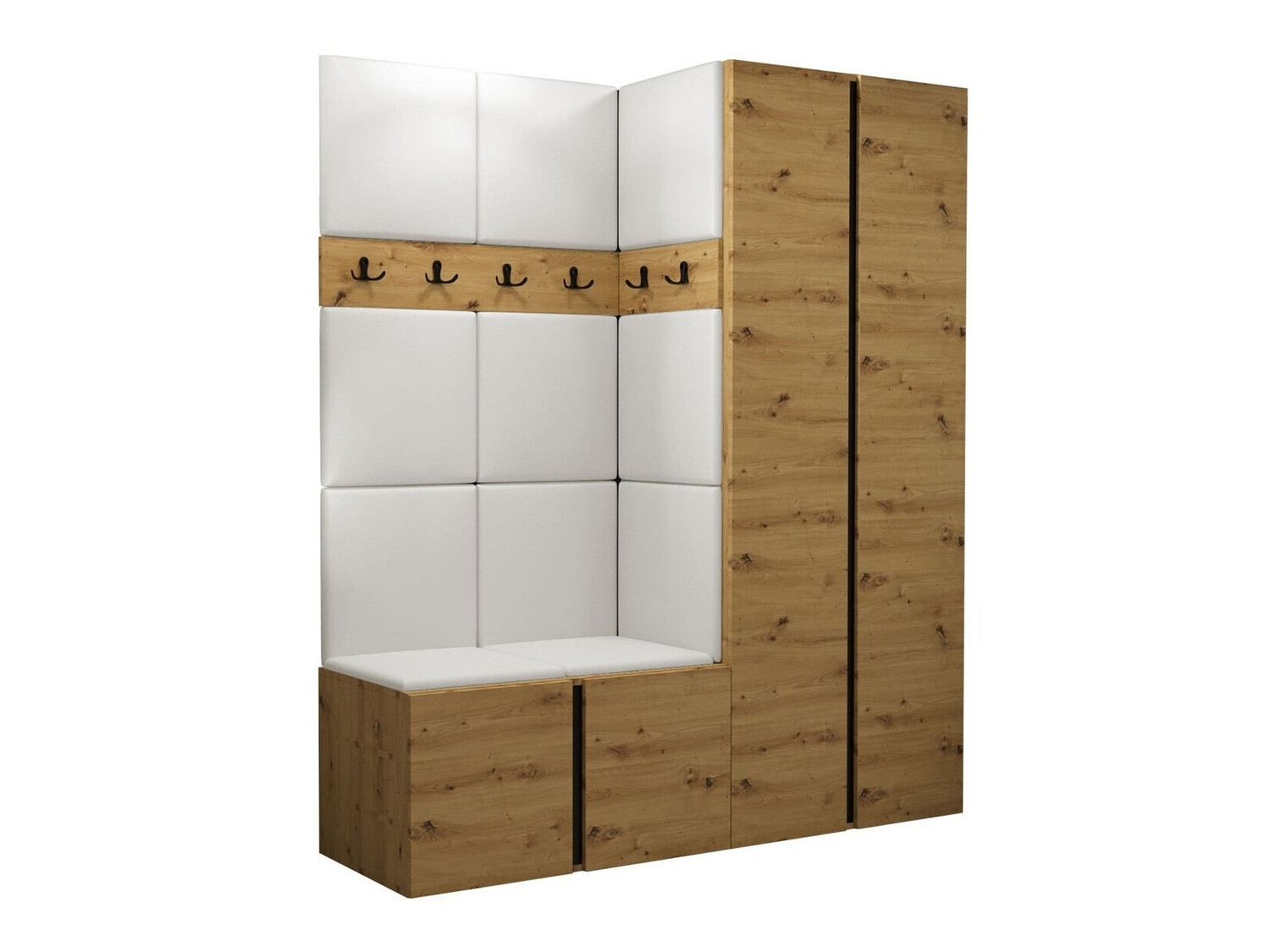 Hallway set Pinis III (Eco-leather Soft 017)