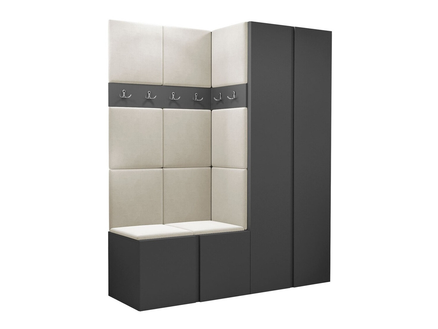 Hallway set Pinis III (Graphite)