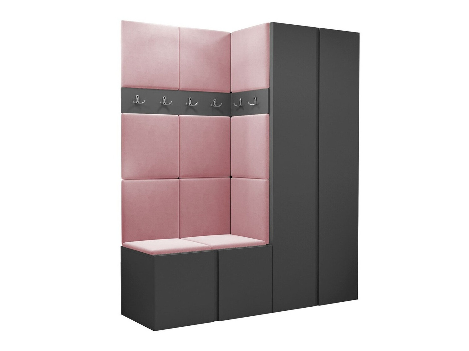 Hallway set Pinis III (Graphite)