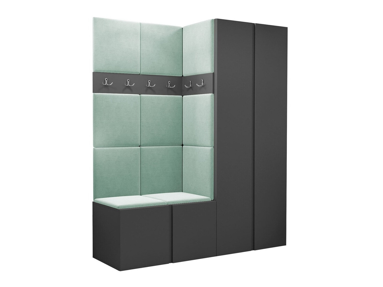 Hallway set Pinis III (Graphite)