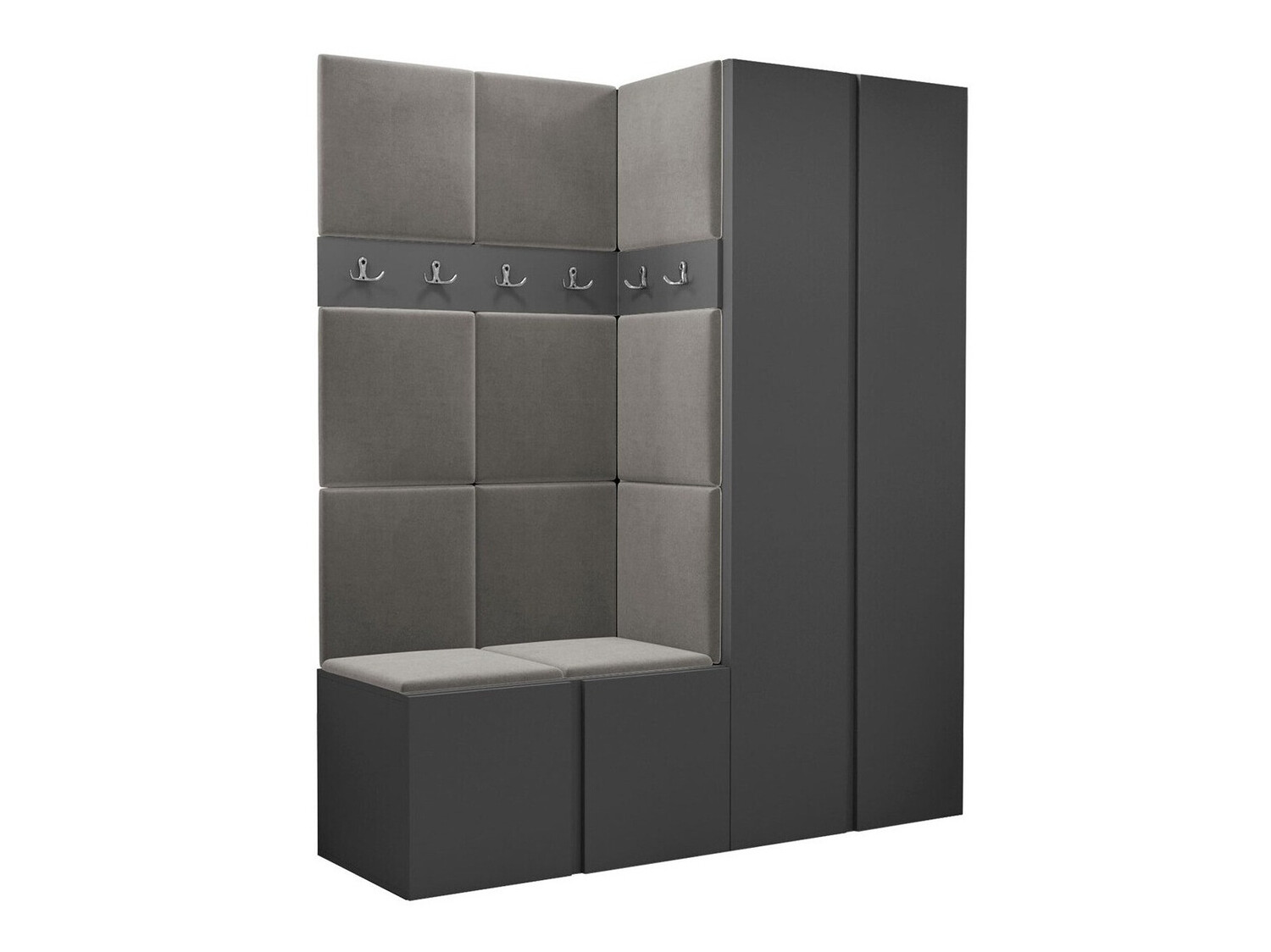 Hallway set Pinis III (Graphite)