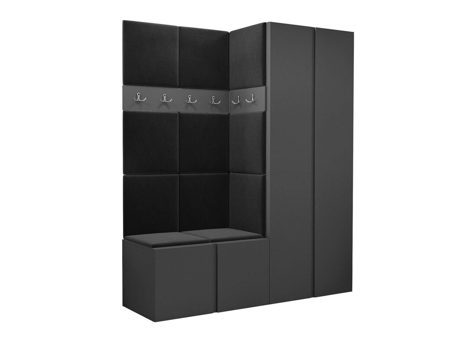 Hallway set Pinis III (Graphite)