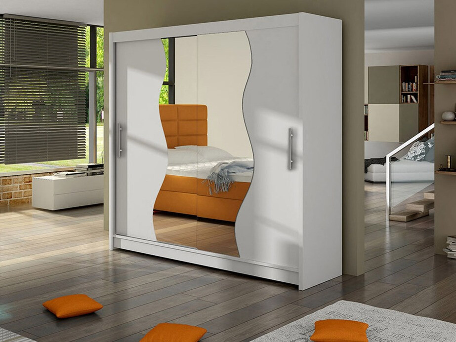 Wardrobe Closico 126 (White)