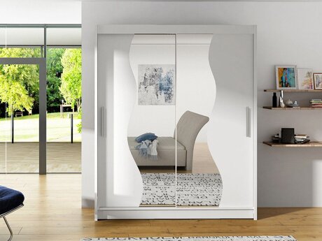 Wardrobe Closico 134 (White)