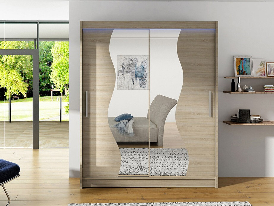 Wardrobe Closico Camera S (Sonoma oak)
