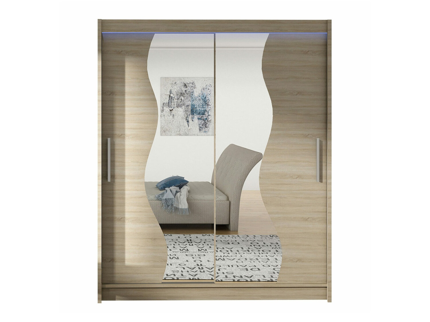 Wardrobe Closico Camera S (Sonoma oak)