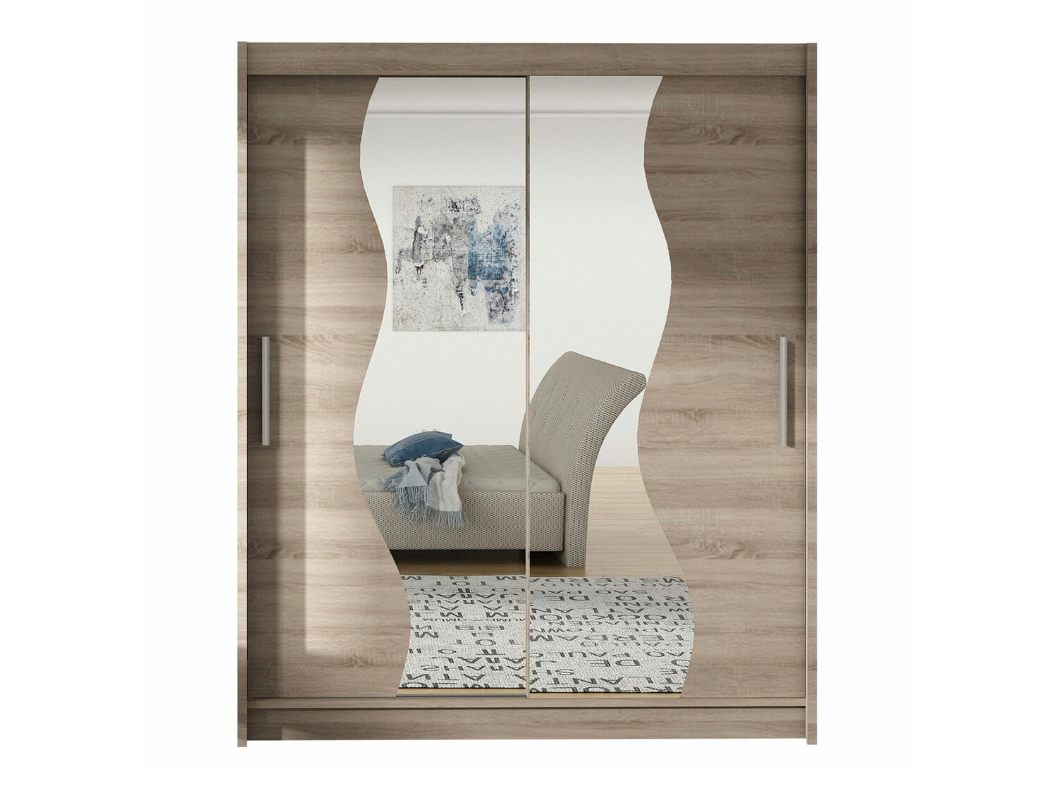 Wardrobe Closico Camera S (Trufel oak)