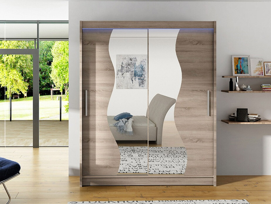Wardrobe Closico Camera S (Trufel oak)