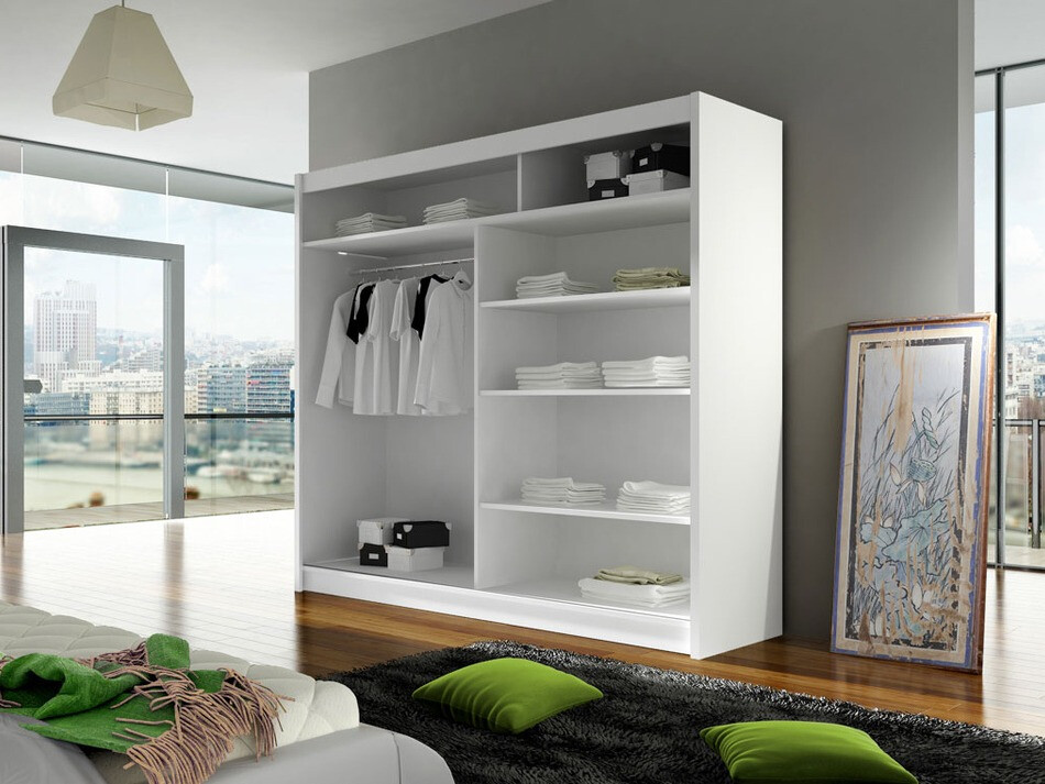 Wardrobe Closico Pallor V (White)