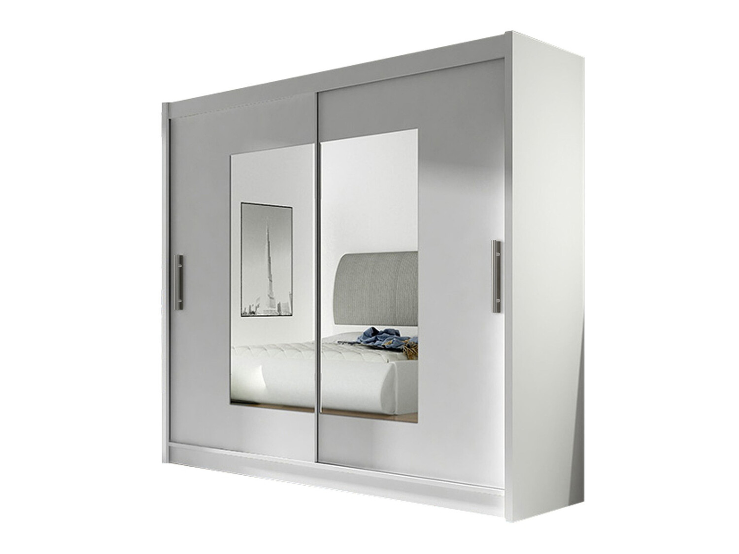 Wardrobe Closico Pallor VII (White)