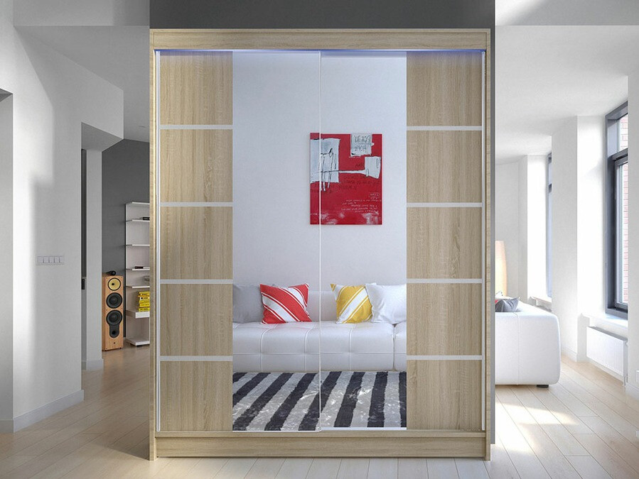 Wardrobe Closico Vastor V (Sonoma oak)