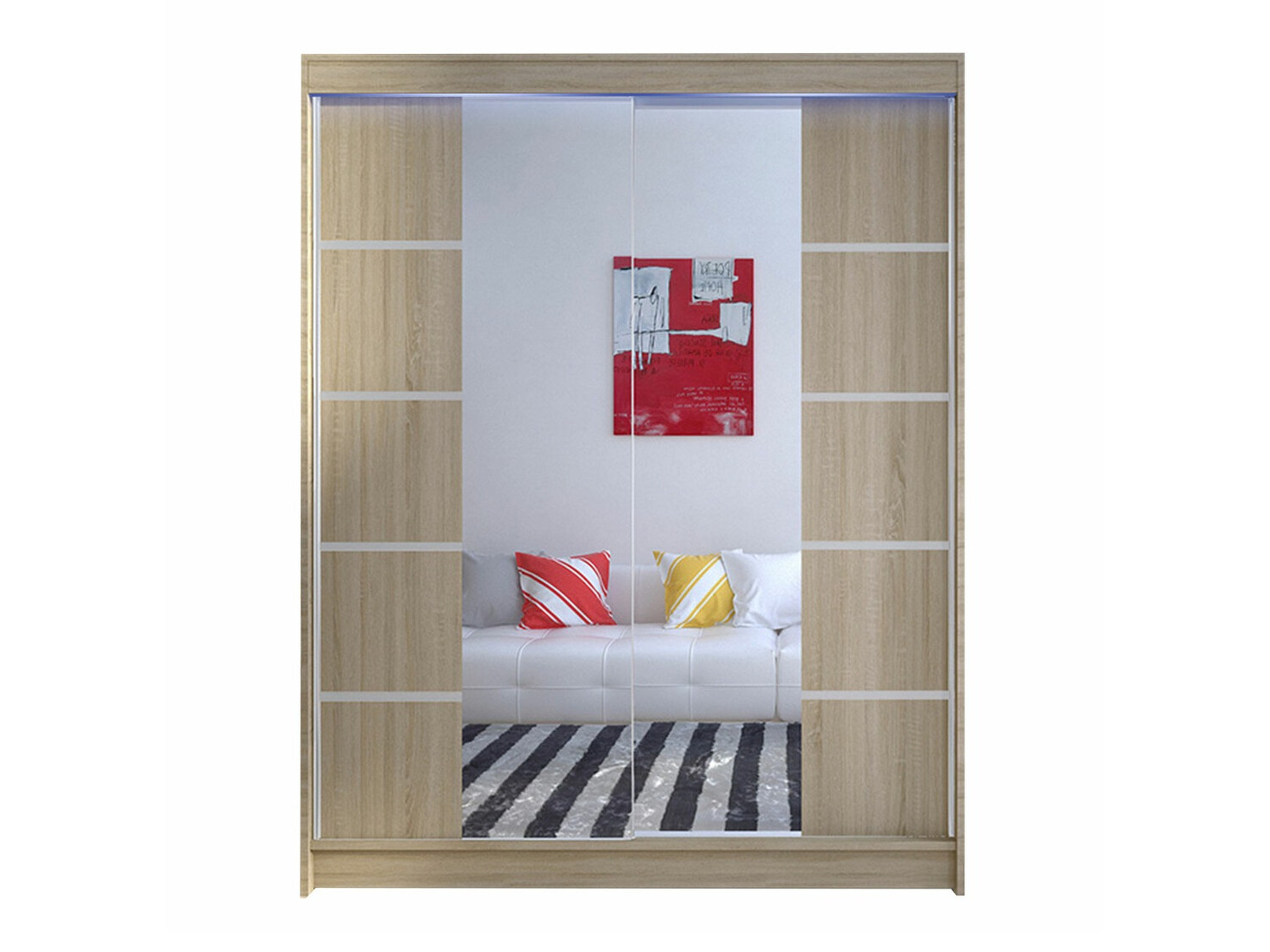 Wardrobe Closico Vastor V (Sonoma oak)