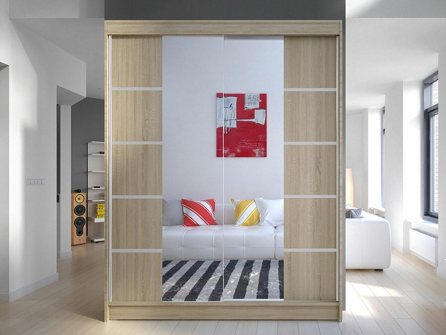 Wardrobe Closico Vastor V (Sonoma oak)