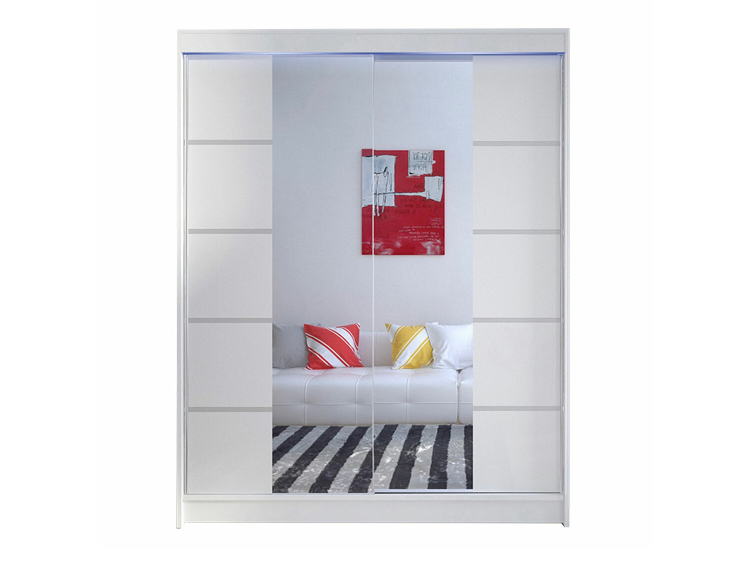 Wardrobe Closico Vastor V (White)