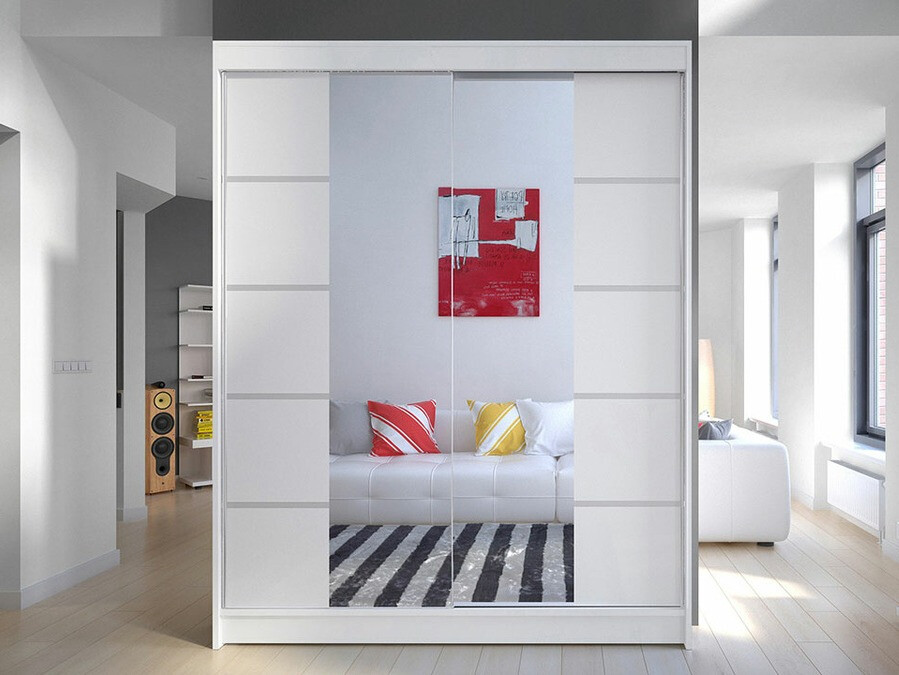 Wardrobe Closico Vastor V (White)
