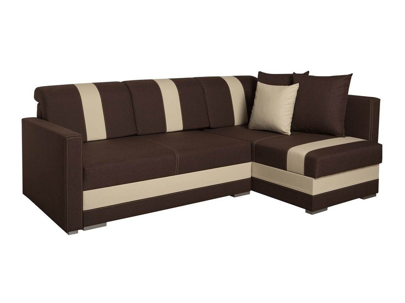 Corner sofa Edinburg 100 (Inari 28 + Cayenne 1112)