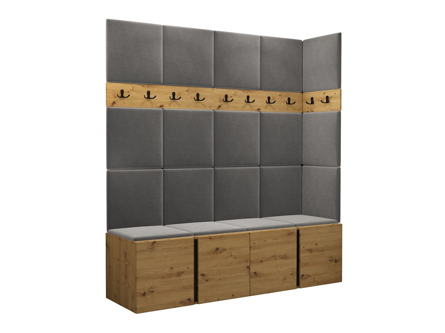 Hallway set Pinis II (Artisan oak)