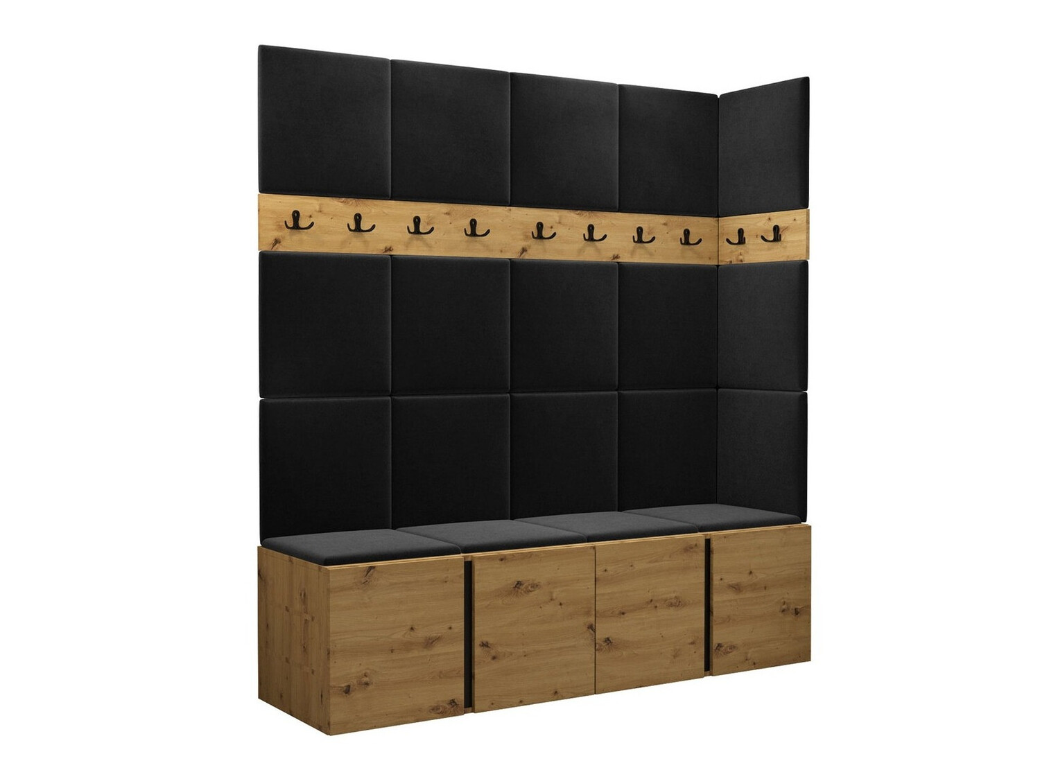 Hallway set Pinis II (Artisan oak)