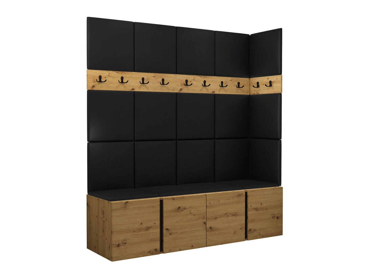 Hallway set Pinis II (Eco-leather Soft 011)