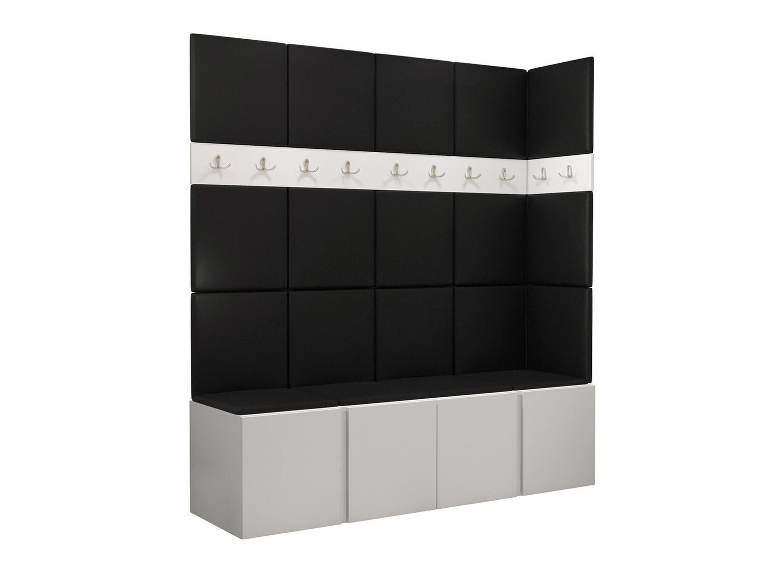 Hallway set Pinis II (Eco-leather Soft 011)
