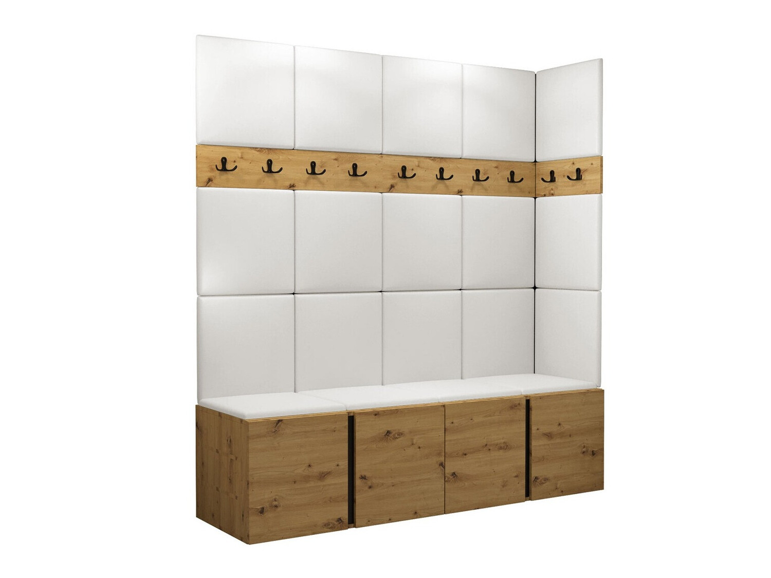 Hallway set Pinis II (Eco-leather Soft 017)
