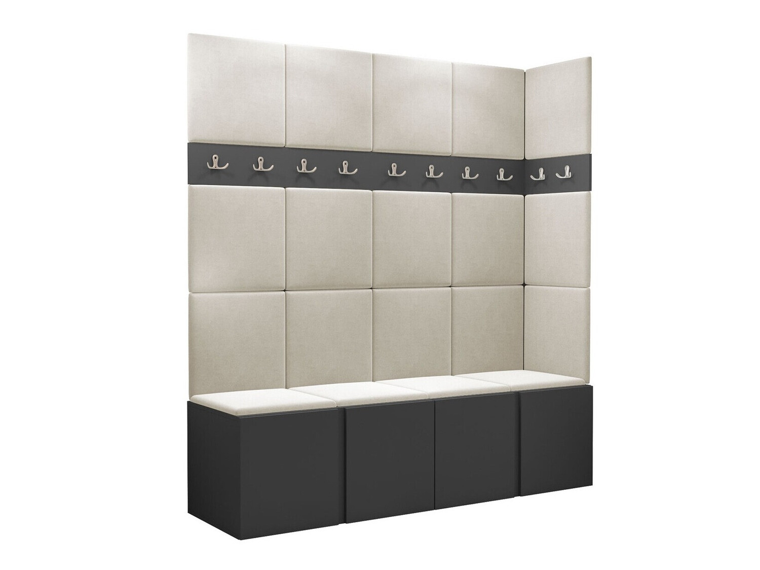 Hallway set Pinis II (Graphite)