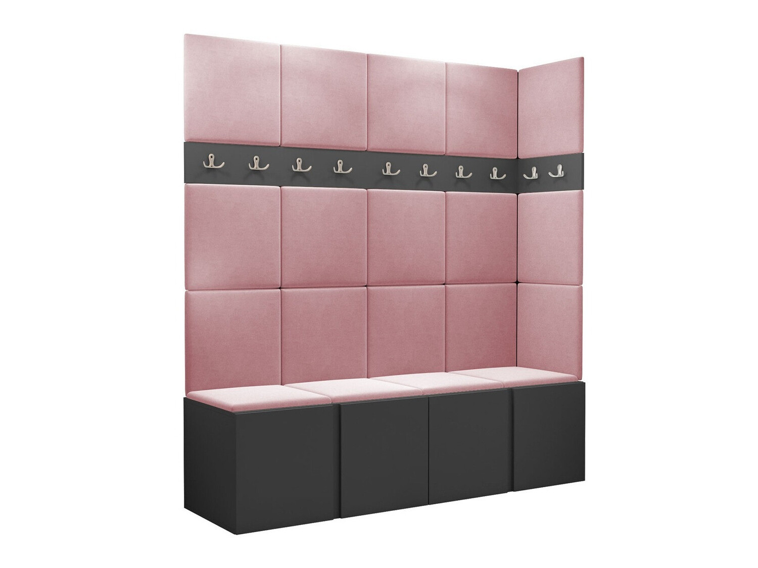 Hallway set Pinis II (Graphite)