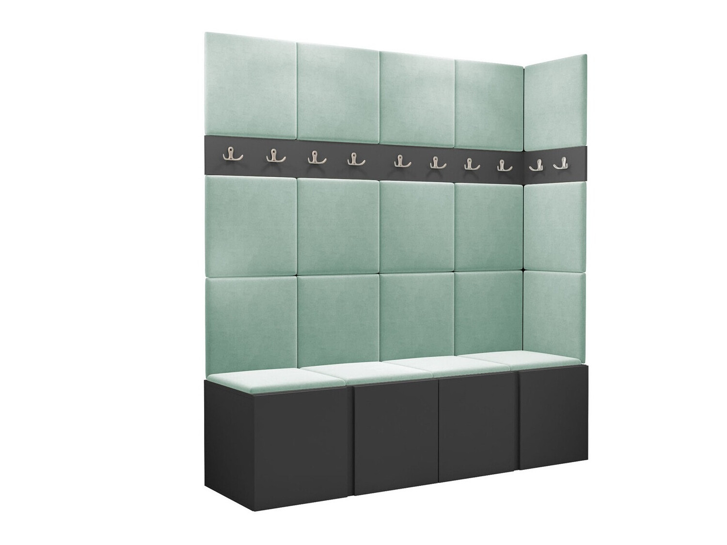 Hallway set Pinis II (Graphite)