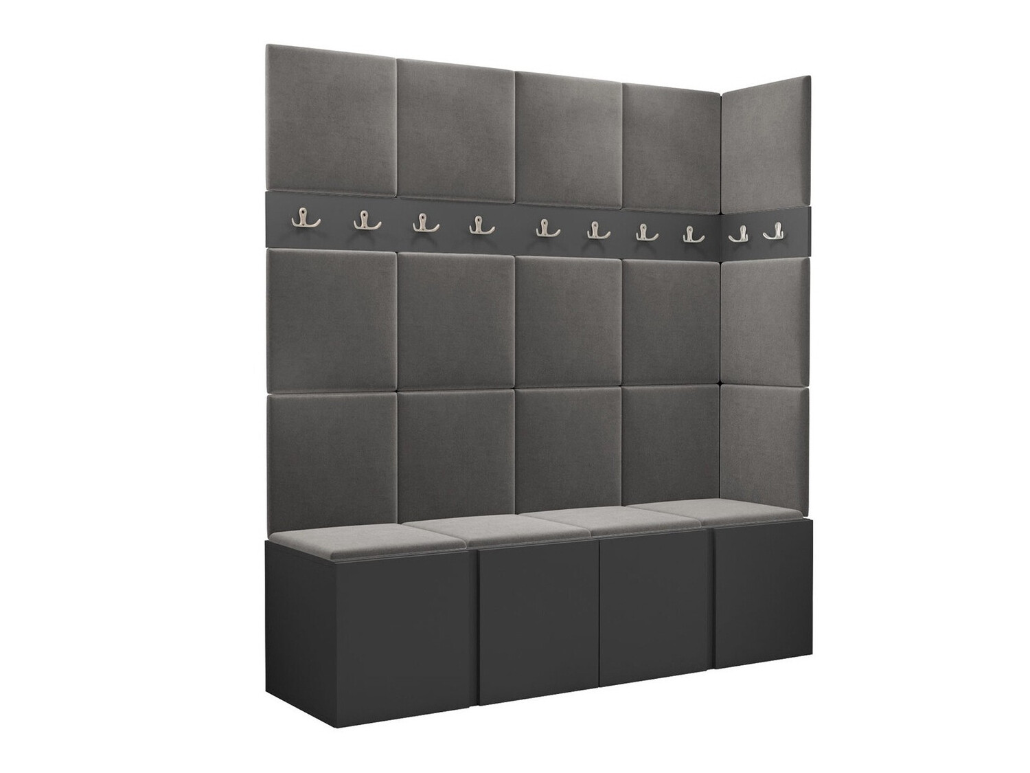 Hallway set Pinis II (Graphite)
