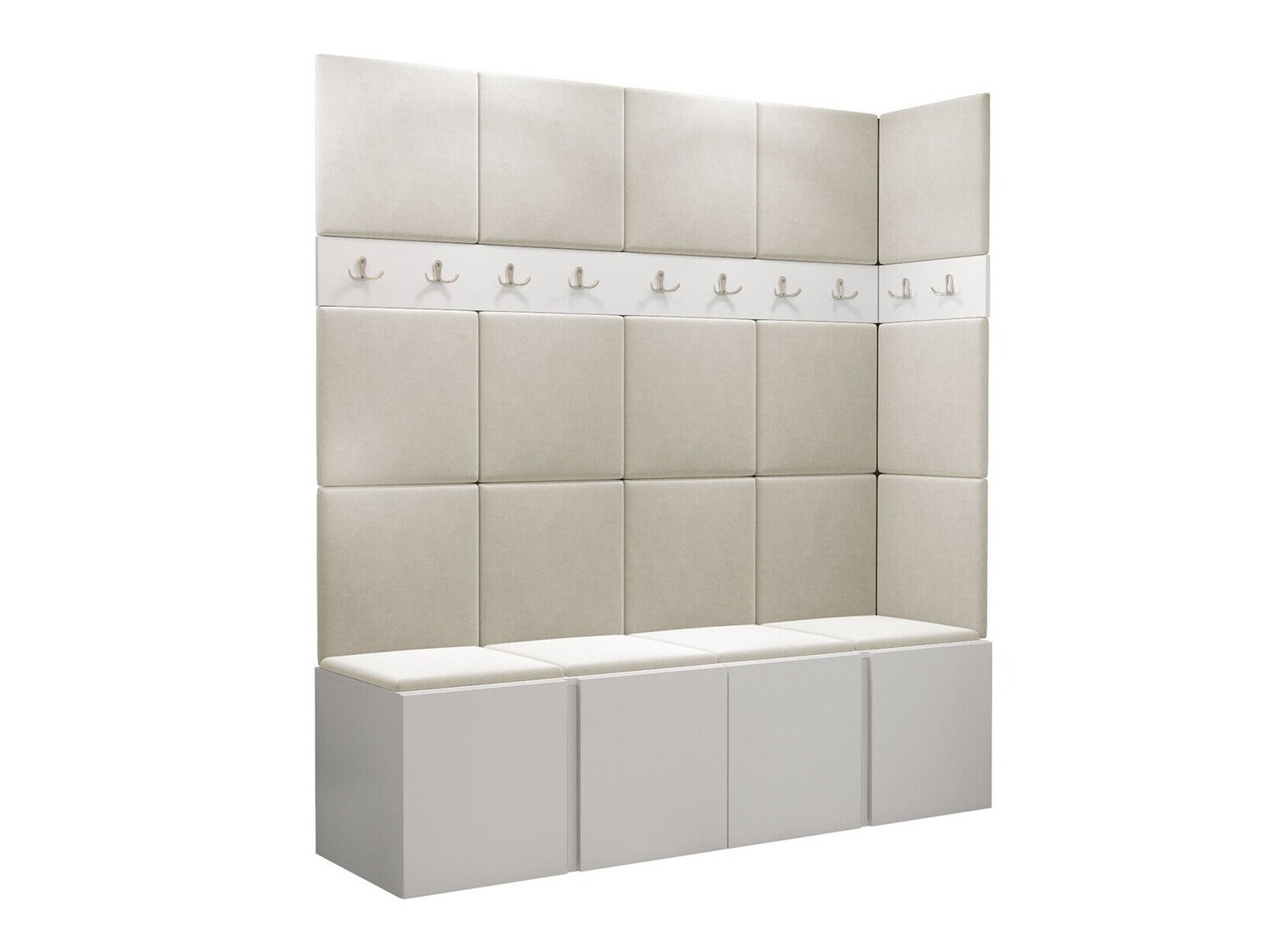 Hallway set Pinis II (White)