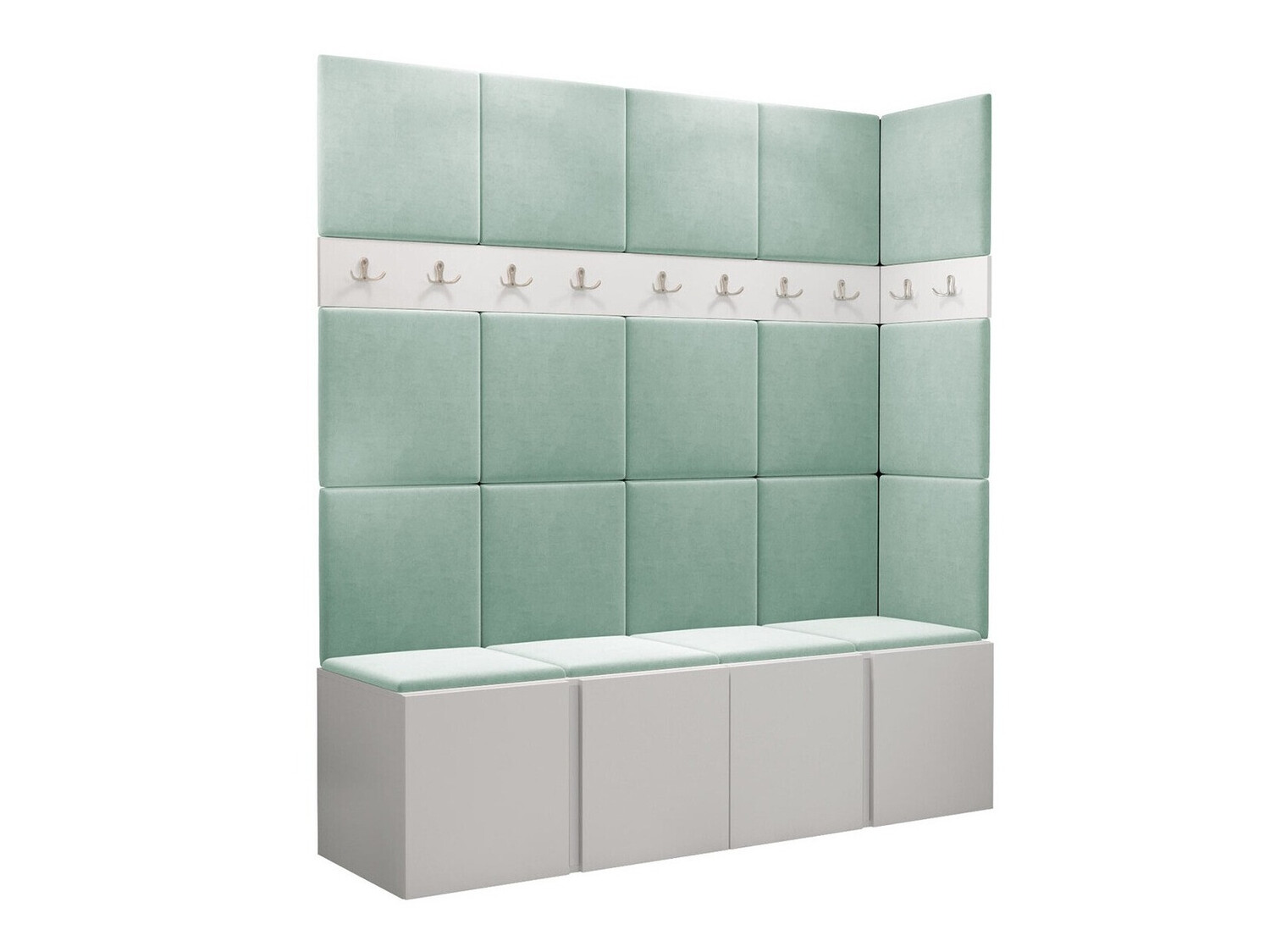 Hallway set Pinis II (White)