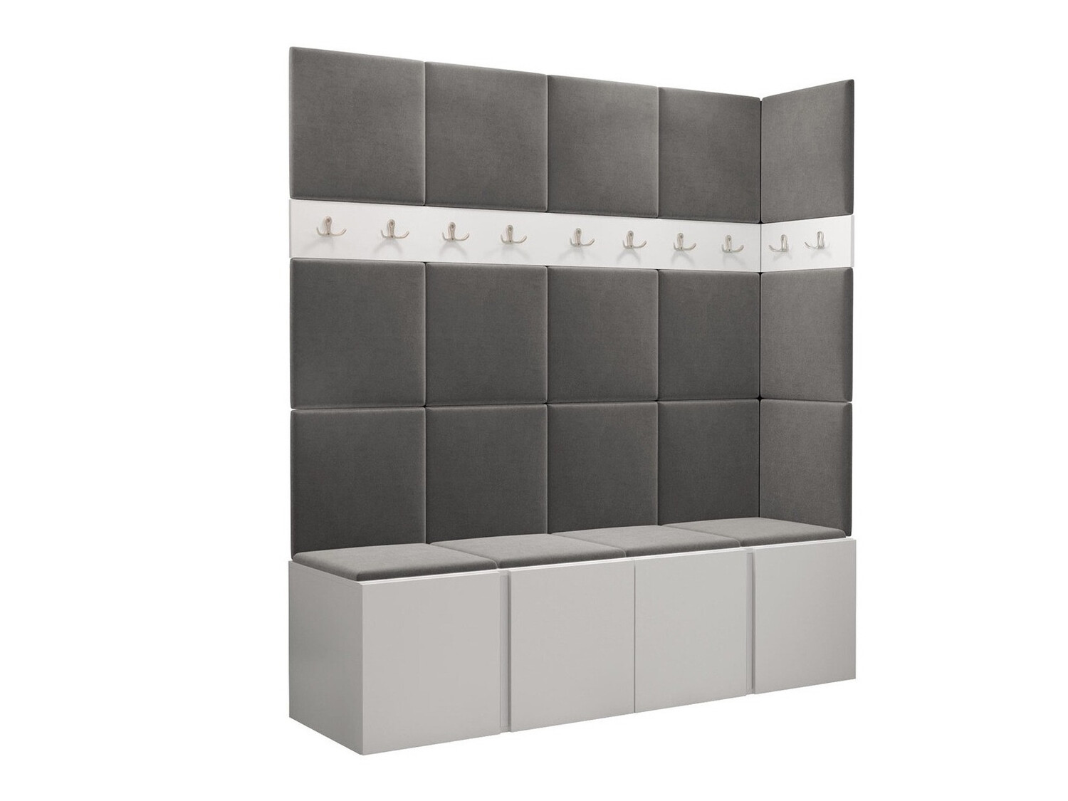 Hallway set Pinis II (White)