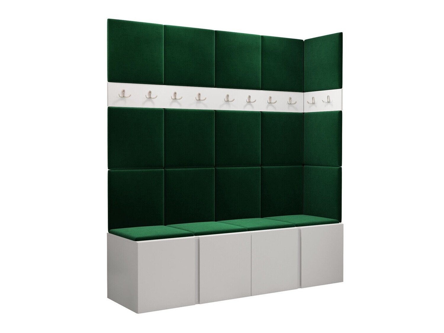 Hallway set Pinis II (White)