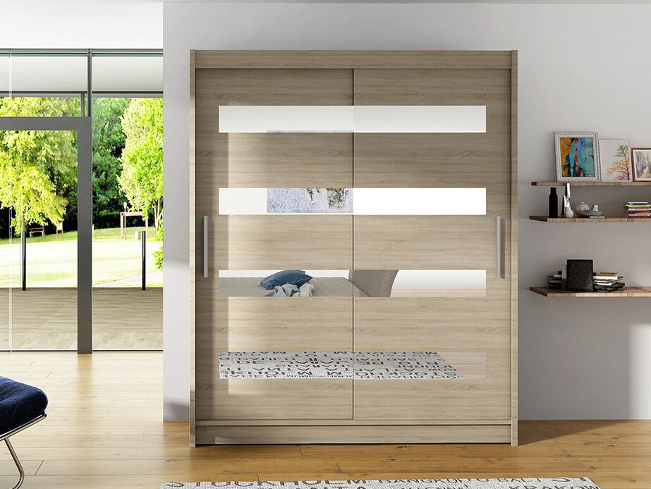 Wardrobe Closico 136 (Sonoma oak)