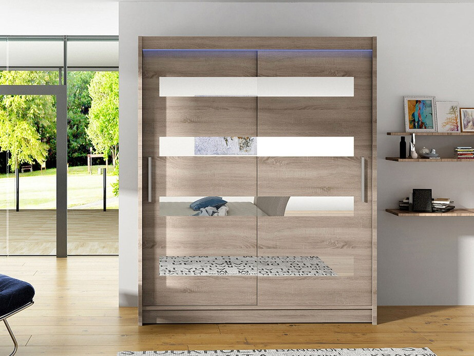 Wardrobe Closico Camera XIII (Trufel oak)