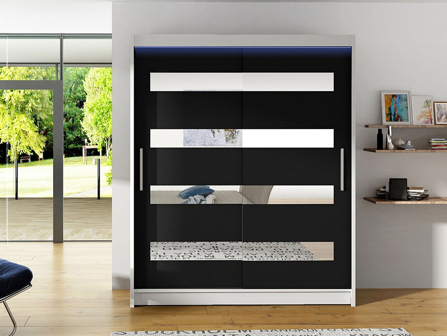 Wardrobe Closico Camera XIII (White + Black)