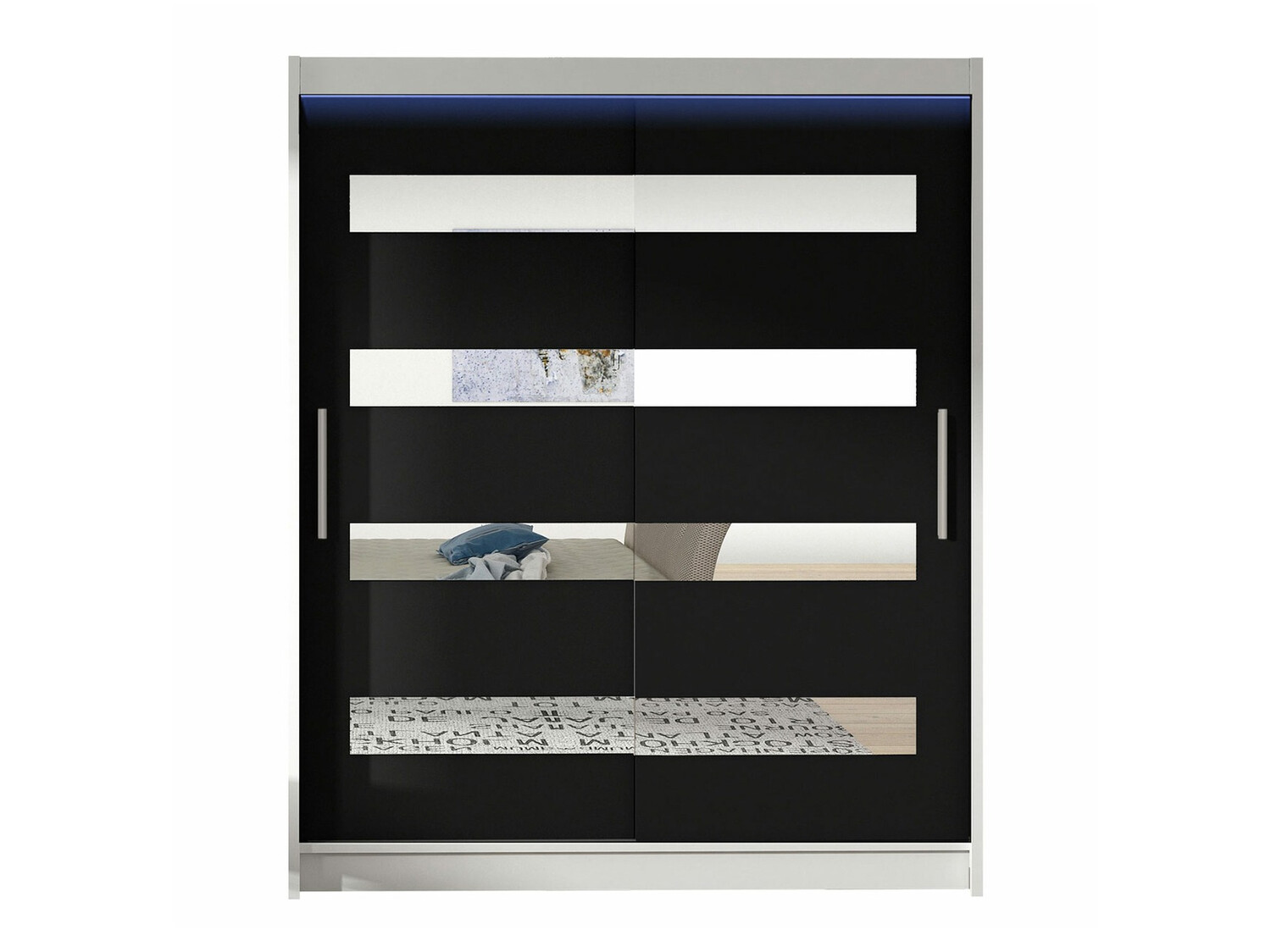 Wardrobe Closico Camera XIII (White + Black)