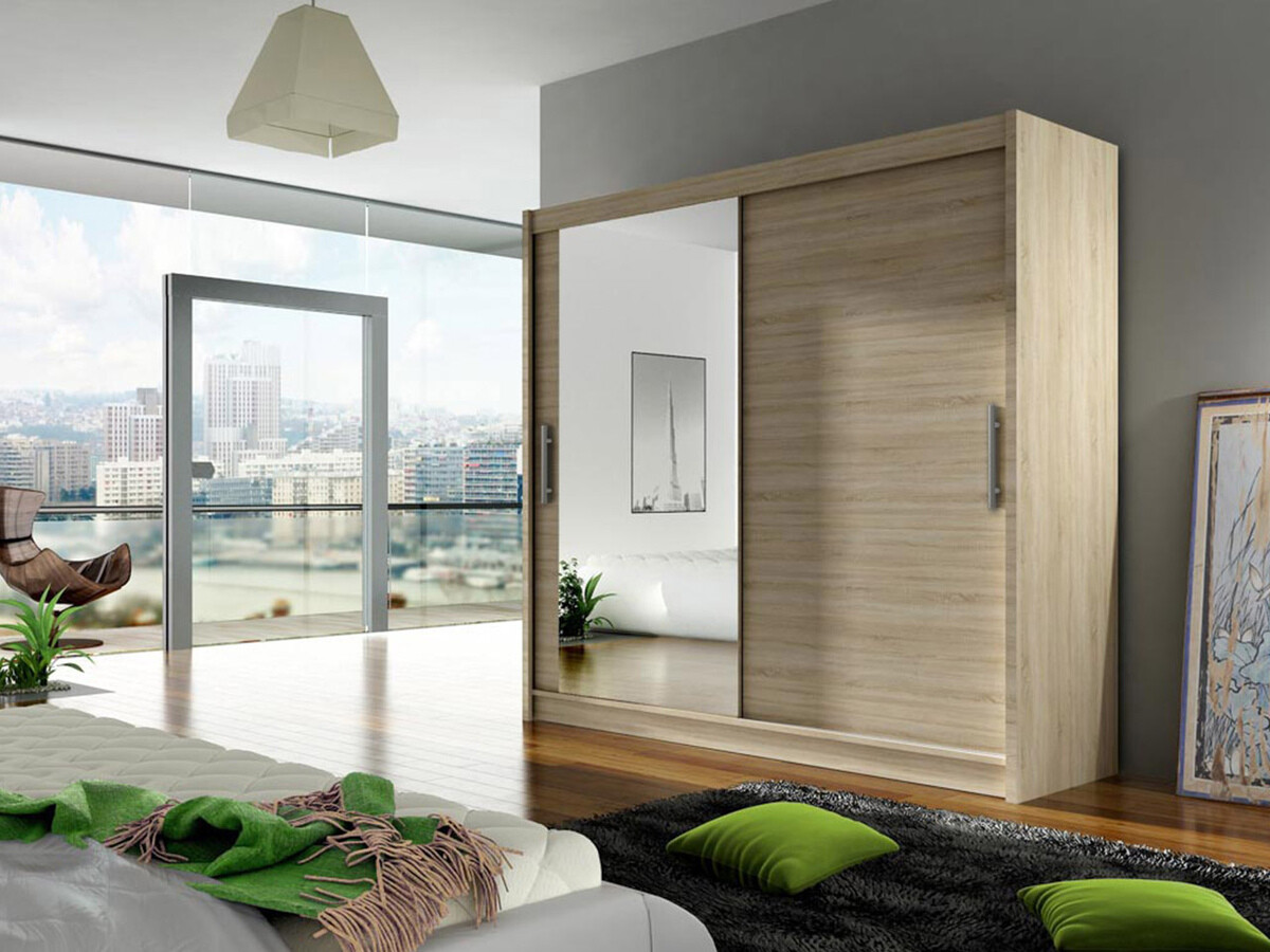 Wardrobe Closico Pallor VI (Sonoma oak)