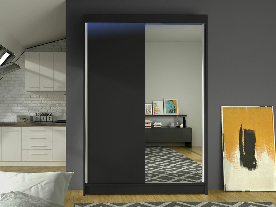 Wardrobe Closico Salvor I (Black)