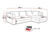 Corner sofa Lincoln 110 (Soft 06 + Inari 91)