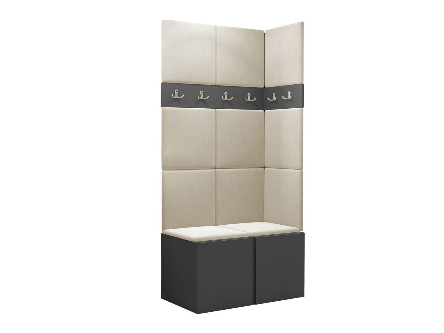 Hallway set Pinis I (Graphite)