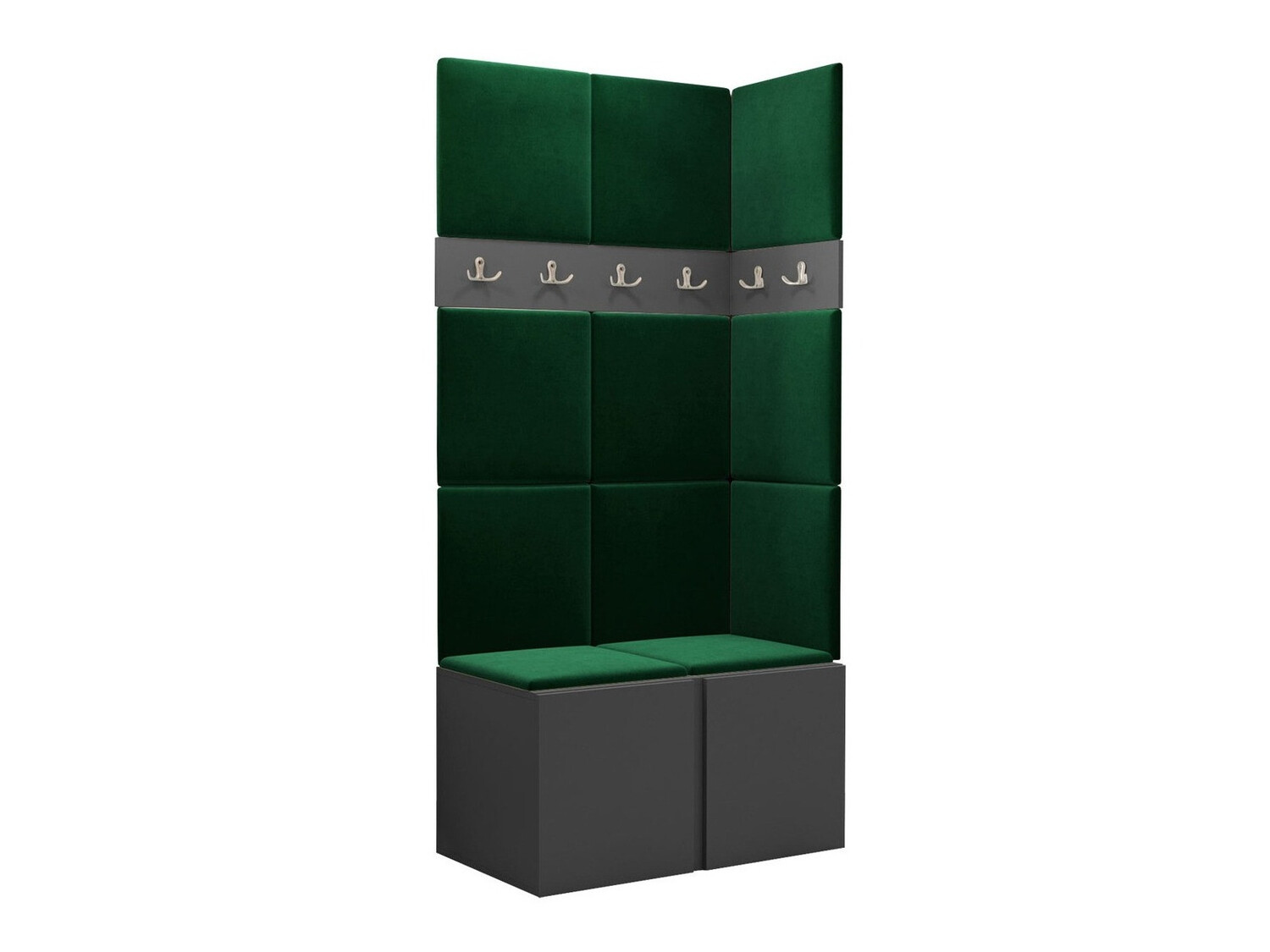 Hallway set Pinis I (Graphite)