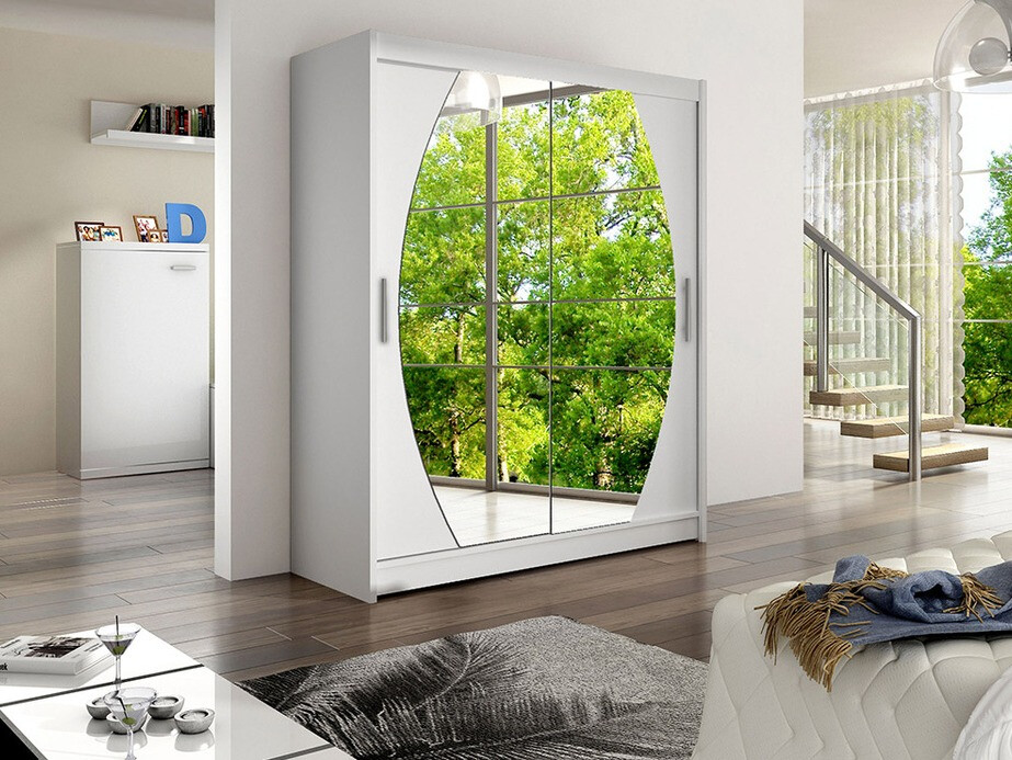 Wardrobe Closico 121 (White)