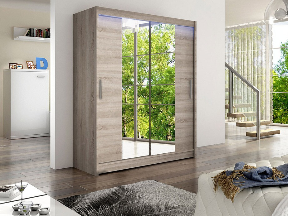 Wardrobe Closico Camera II (Trufel oak)