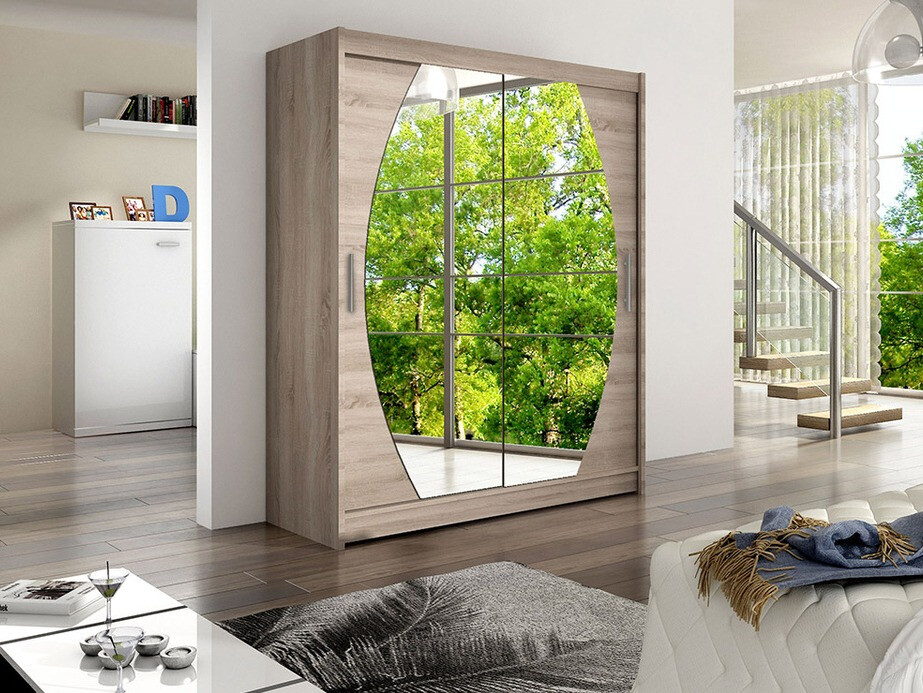 Wardrobe Closico Camera VIII (Trufel oak)