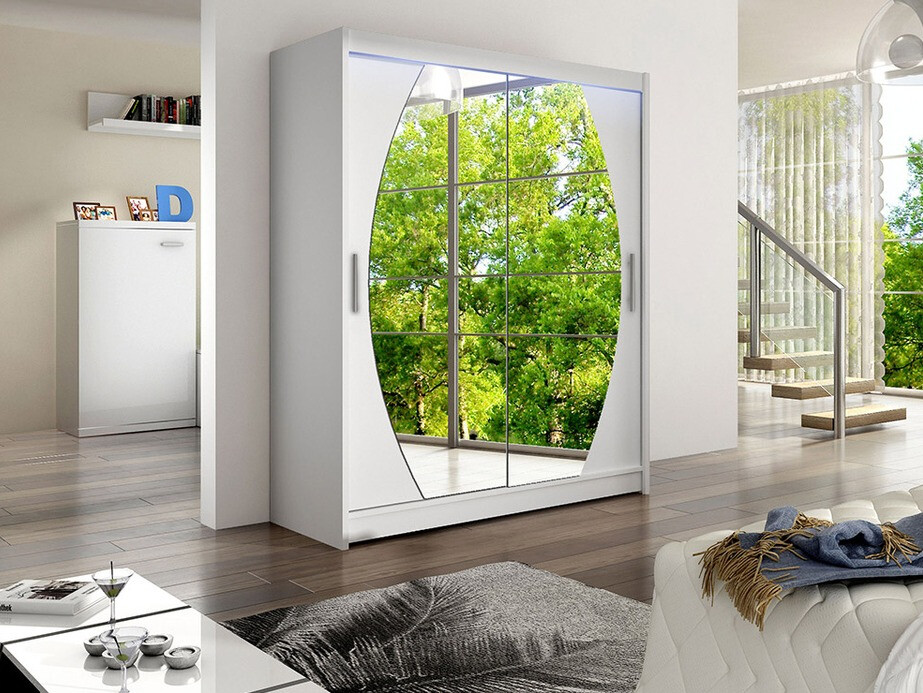 Wardrobe Closico Camera VIII (White)