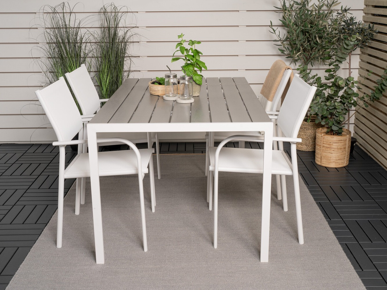 Table and chairs set Dallas 2206