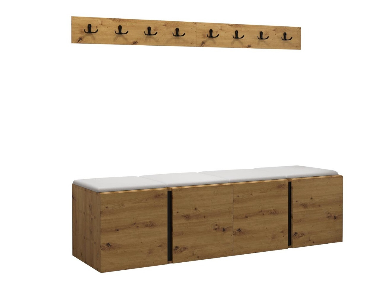 Hallway set Pinis VII (Eco-leather Soft 017)