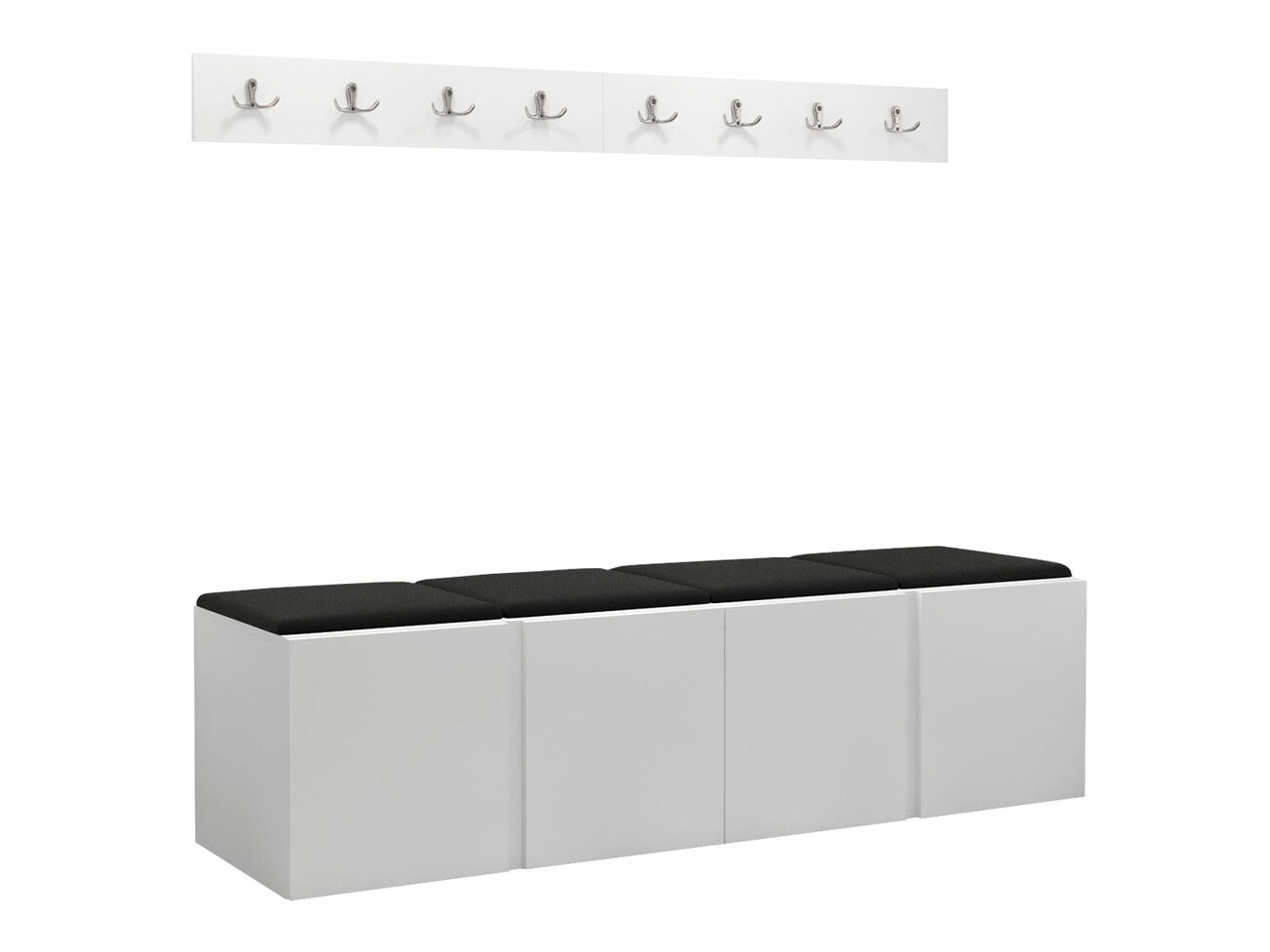 Hallway set Pinis VII (Faux leather Soft 011)
